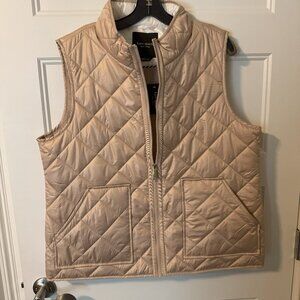 Ladies, Kate Spade Quilted Puffer Vest, Size XL, NWT